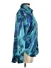 Bailey 44 100% Polyester Print Teal Long Sleeve Blouse Size M - photo 4