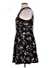 No Boundaries 100% Polyester Floral Black Cocktail Dress Size XL - photo 5
