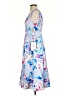 Alex Evenings Floral Blue Cocktail Dress Size 4 - photo 5