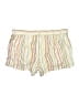 Maurices Stripes Ivory Shorts Size 1X - photo 2