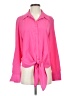 Preston & York 100% Polyester Pink Long Sleeve Blouse Size S - photo 1