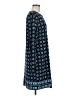 MICHAEL Michael Kors Print Blue Casual Dress Size M - photo 4