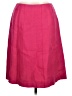 Talbots 100% Linen Solid Pink Formal Skirt Size 10 - photo 1