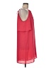 Veronica M. 100% Polyester Solid Pink Cocktail Dress Size M - photo 4