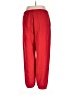 Athletic Works Solid Red Track Pants Size XL - photo 2