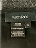 Karen Kane 100% Polyester Black 3/4 Sleeve Blouse Size XL - photo 7