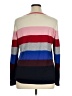 Talbots Stripes Multi Color Pink Pullover Sweater Size 1X - photo 2