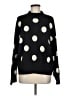 H&M Polka Dots Black Turtleneck Sweater Size M - photo 1