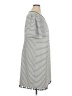 ELOQUII Stripes Gray Casual Dress Size 14 Plus - photo 4