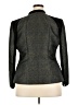 Lafayette 148 New York 100% Polyester Metallic Black Jacket Size 18 - photo 2