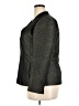 Lafayette 148 New York 100% Polyester Metallic Black Jacket Size 18 - photo 5
