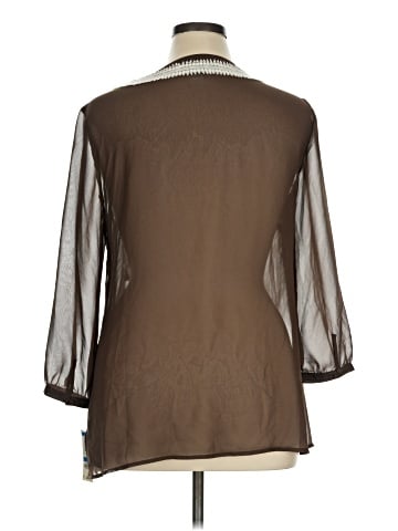 Charter Club 3/4 Sleeve Blouse (view 2)