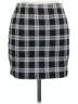 Better be Plaid Black Casual Skirt Size L - photo 1