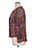 Collective Concepts 100% Polyester Paisley Orange Long Sleeve Blouse Size XL (petite) - photo 5
