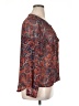 Collective Concepts 100% Polyester Paisley Orange Long Sleeve Blouse Size XL (petite) - photo 4