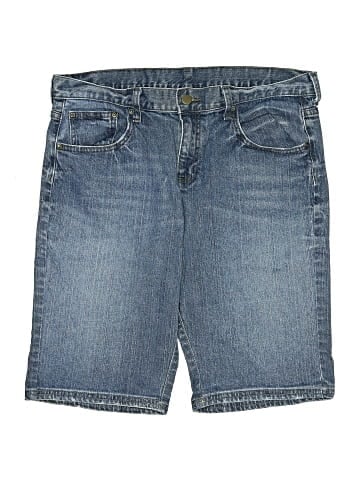 Garnet Hill Denim Shorts (view 1)
