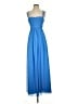 Bill Levkoff 100% Polyester Blue Cocktail Dress Size 2 - photo 1