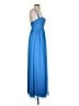 Bill Levkoff 100% Polyester Blue Cocktail Dress Size 2 - photo 4
