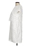 Sail to Sable 100% Polyester Chevron-herringbone Solid White Casual Dress Size 8 - photo 5