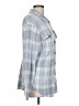 William Rast Blue Long Sleeve Button-Down Shirt Size L - photo 4