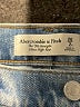 Abercrombie & Fitch 100% Polyester Color Block Blue Jeans Size 2R - photo 4