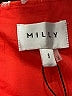Milly 100% Cotton Orange Cocktail Dress Size 6 - photo 7