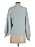 Line & Dot Blue Turtleneck Sweater Size S - photo 2