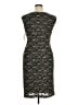 Connected Apparel Aztec Or Tribal Print Floral Black Cocktail Dress Size 14 - photo 2