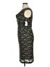 Connected Apparel Aztec Or Tribal Print Floral Black Cocktail Dress Size 14 - photo 5