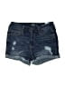 Hollister Blue Denim Shorts Size 3 - photo 1