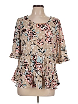 Melissa Paige 3/4 Sleeve Blouse