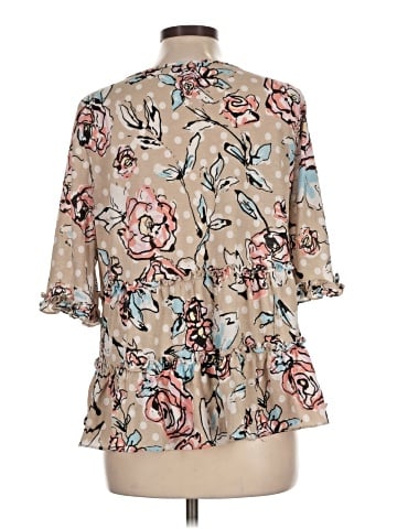 Melissa Paige 3/4 Sleeve Blouse (view 2)