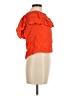 Veronica Beard 100% Viscose Orange Short Sleeve Top Size 6 - photo 4