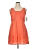 Volcom 100% Viscose Orange Casual Dress Size 14 - photo 1