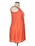 Volcom 100% Viscose Orange Casual Dress Size 14 - photo 4