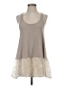 Umgee Tan Sleeveless Top Size S - photo 1