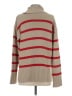 Old Navy 100% Cotton Stripes Tan Turtleneck Sweater Size XS - photo 2