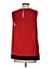 Banana Republic 100% Polyester Red Sleeveless Blouse Size S - photo 2