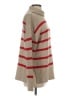 Old Navy 100% Cotton Stripes Tan Turtleneck Sweater Size XS - photo 4