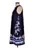 Apt. 9 Print Blue Casual Dress Size L - photo 5
