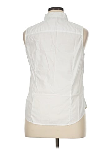 J.Crew Factory Store Sleeveless Button-Down Shirt (view 2)