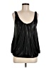 Diane von Furstenberg 100% Polyester Black Sleeveless Blouse Size 6 - photo 1