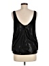 Diane von Furstenberg 100% Polyester Black Sleeveless Blouse Size 6 - photo 2