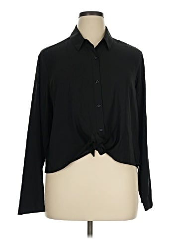 Express Long Sleeve Blouse (view 1)