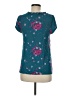 ModCloth Teal Short Sleeve Top Size M - photo 2