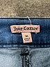 Juicy Couture 100% Cotton Stars Blue Jeans Size 16 - photo 7