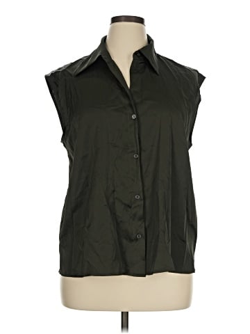 Banana Republic Sleeveless Button-Down Shirt (view 1)
