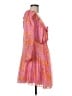 Keepsake 100% Polyester Paisley Pink Cocktail Dress Size M - photo 4