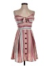 Teeze Me 100% Polyester Stripes Pink Casual Dress Size 3 - 4 - photo 1