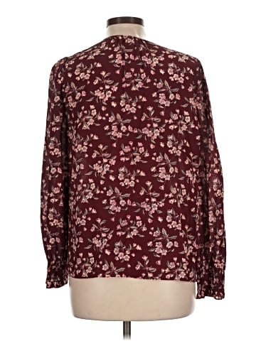 Rebecca Taylor Long Sleeve Silk Top (view 2)